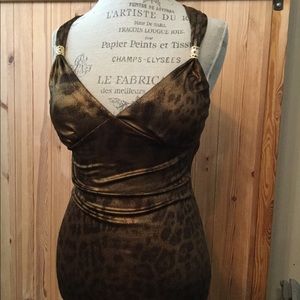 Dressy fun evening tank